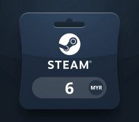 Steam Wallet MYR 6 Подарочная карта