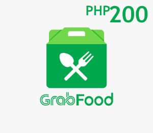 Grab Food PHP 200 Подарочная карта PH