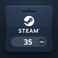 Steam Wallet USD 35 Подарочная карта PA