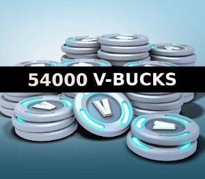 Fortnite - 54000 V-Bucks Epic Games Аккаунт