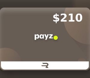 Rewarble Payz USD 210 Подарочная карта