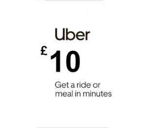 Uber GBP 10 Voucher UK