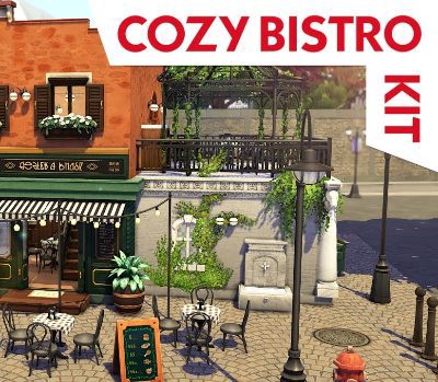 The Sims 4 - Cozy Bistro Kit DLC PC EA App Ключ