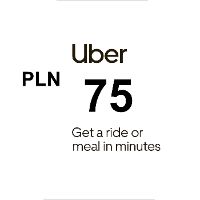 Uber PLN 75 Подарочная карта PL
