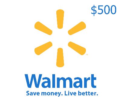 Walmart $500 Подарочная карта US