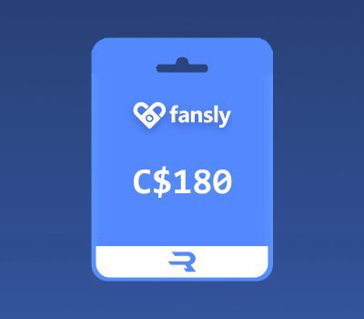 Rewarble Fansly CAD 180 Подарочная карта