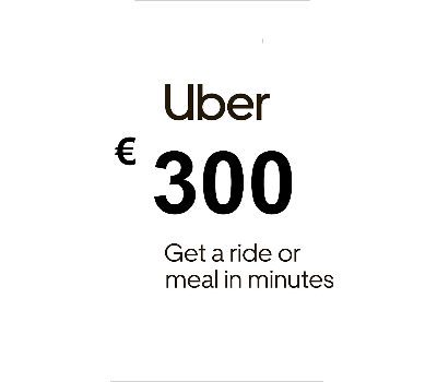 Uber EUR 300 Подарочная карта FR