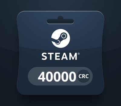 Steam Wallet CRC 40 000 Gift Card CR