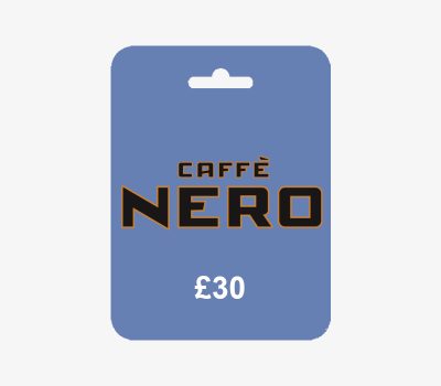 Caffe Nero GBP 30 Подарочная карта UK