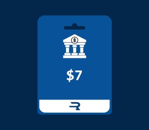 Rewarble Bank Transfer USD 7 Подарочная карта