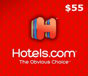 Hotels.com $55 Подарочная карта US