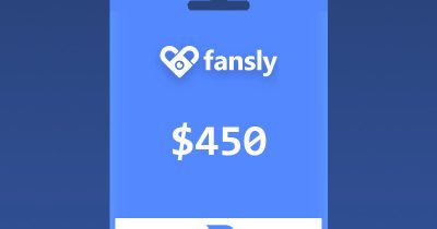 Rewarble Fansly USD 450 Подарочная карта