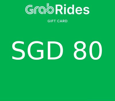 Grab Rides SGD 80 Подарочная карта SG