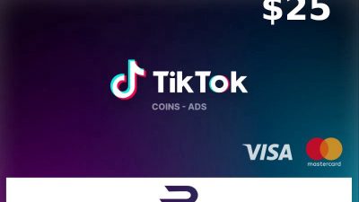 Rewarble TikTok USD 25 Подарочная карта