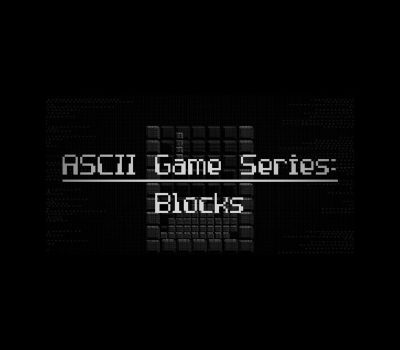 ASCII Game Series: Blocks Steam Ключ