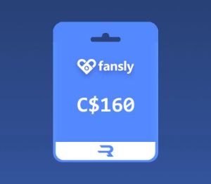 Rewarble Fansly CAD 160 Подарочная карта