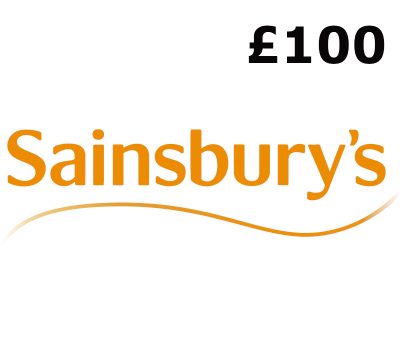 Sainsbury's £100 Подарочная карта UK