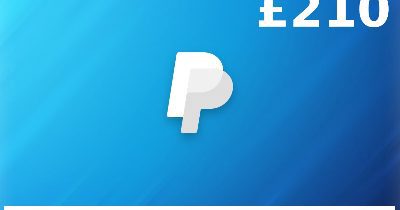 Rewarble PayPal GBP 210 Подарочная карта UK