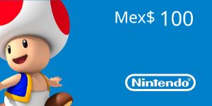 Nintendo eShop Предоплаченная карта MXN 100 MX Ключ