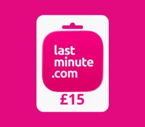 Lastminute.com GBP 15 Подарочная карта UK