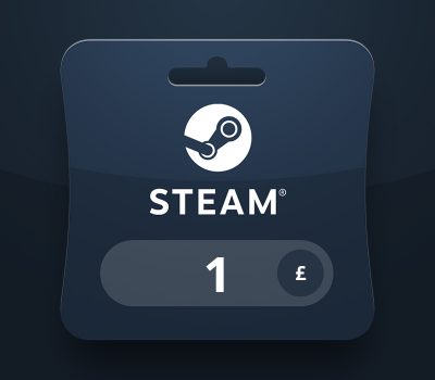 Steam Wallet GBP 1 Подарочная карта UK