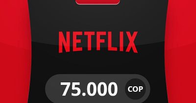 Netflix COP 75000 Подарочная карта CO