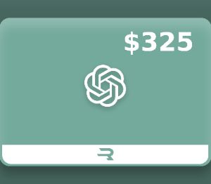 Rewarble ChatGPT USD 325 Подарочная карта