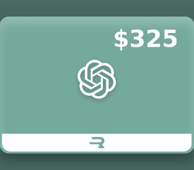 Rewarble ChatGPT USD 325 Подарочная карта
