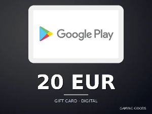 Google Play EUR — 20 EUR