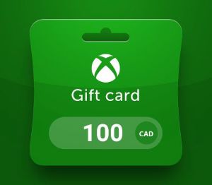 XBOX Live CAD 100 Предоплаченная карта CA