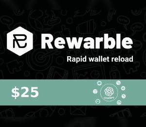 Rewarble ChatGPT $25 Подарочная карта US