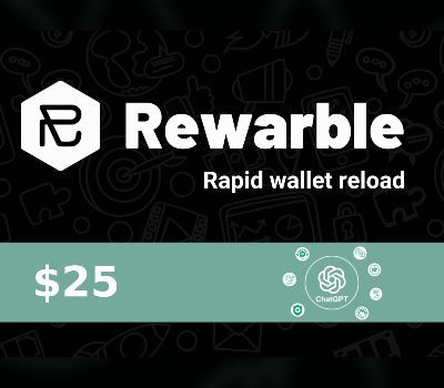 Rewarble ChatGPT $25 Подарочная карта US
