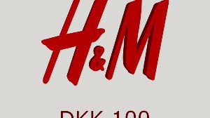 H&M 100 DKK Подарочная карта DK