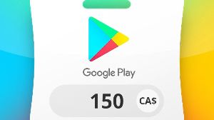 Google Play CAD 150 Подарочная карта CA