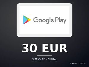 Google Play EUR — 30 EUR
