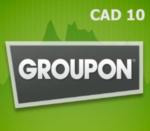 Groupon CAD 10 Подарочная карта CA