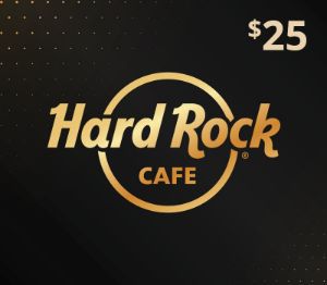 Hard Rock Cafe USD 25 Подарочная карта US
