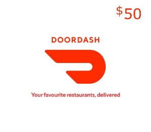 DoorDash $50 Подарочная карта US