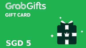 Grab S$5 Подарочная карта SG