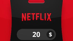 Netflix USD 20 Подарочная карта US