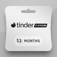 Tinder Platinum - 12 мес. подписка Ключ VN