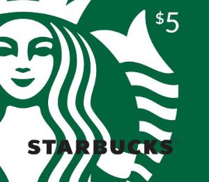 Starbucks C$5 Подарочная карта CA