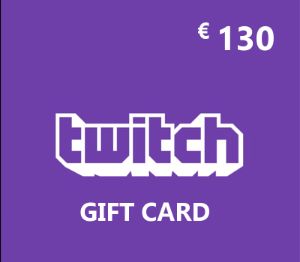 Twitch EUR 130 Подарочная карта EU