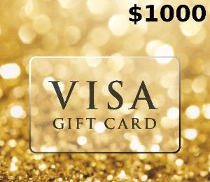 Visa Подарочная карта $1000 US