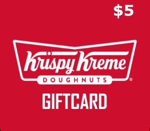 Krispy Kreme $5 US Подарочная карта