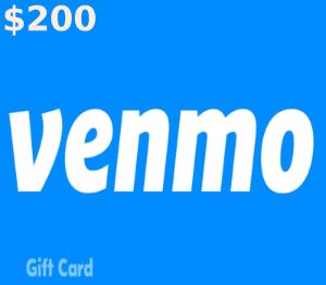 Venmo $200 Подарочная карта US
