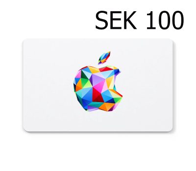 Apple 100 SEK Подарочная карта SE