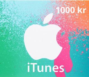 iTunes 1000 Kr DK Карта