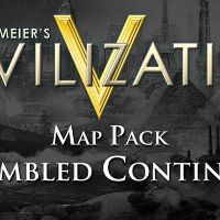 Sid Meier's Civilization V - Scrambled Continents Map Pack DLC EU Steam Ключ