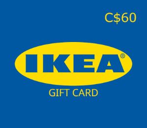 IKEA C$60 Подарочная карта CA